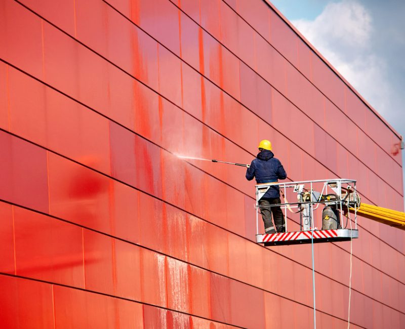 reinigen-wandpanelen-hogedruktrailer